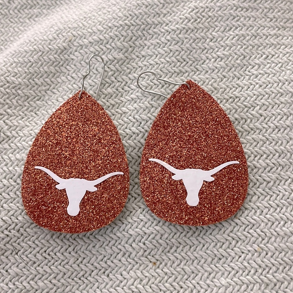 Texas Longhorns Earrings